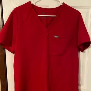 Figs Catarina top (red)